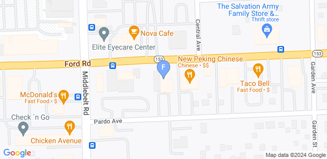 Map to Formula Jiu Jitsu Garden City (Martial Yard)